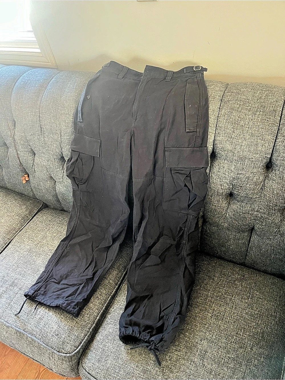 TNA Surplus Division Cargo Pants Black
